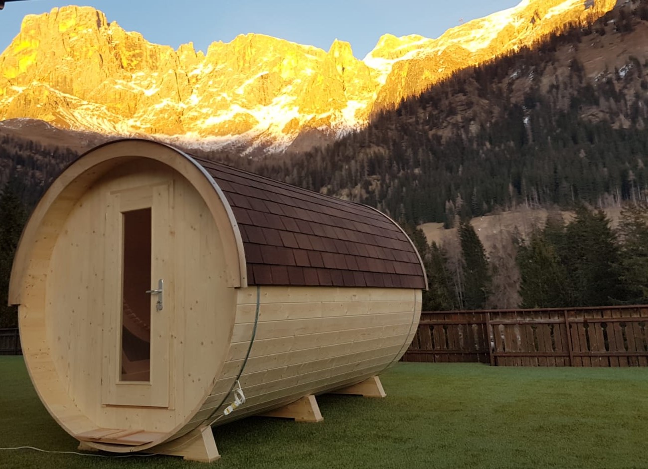 bagno di fieno esterno