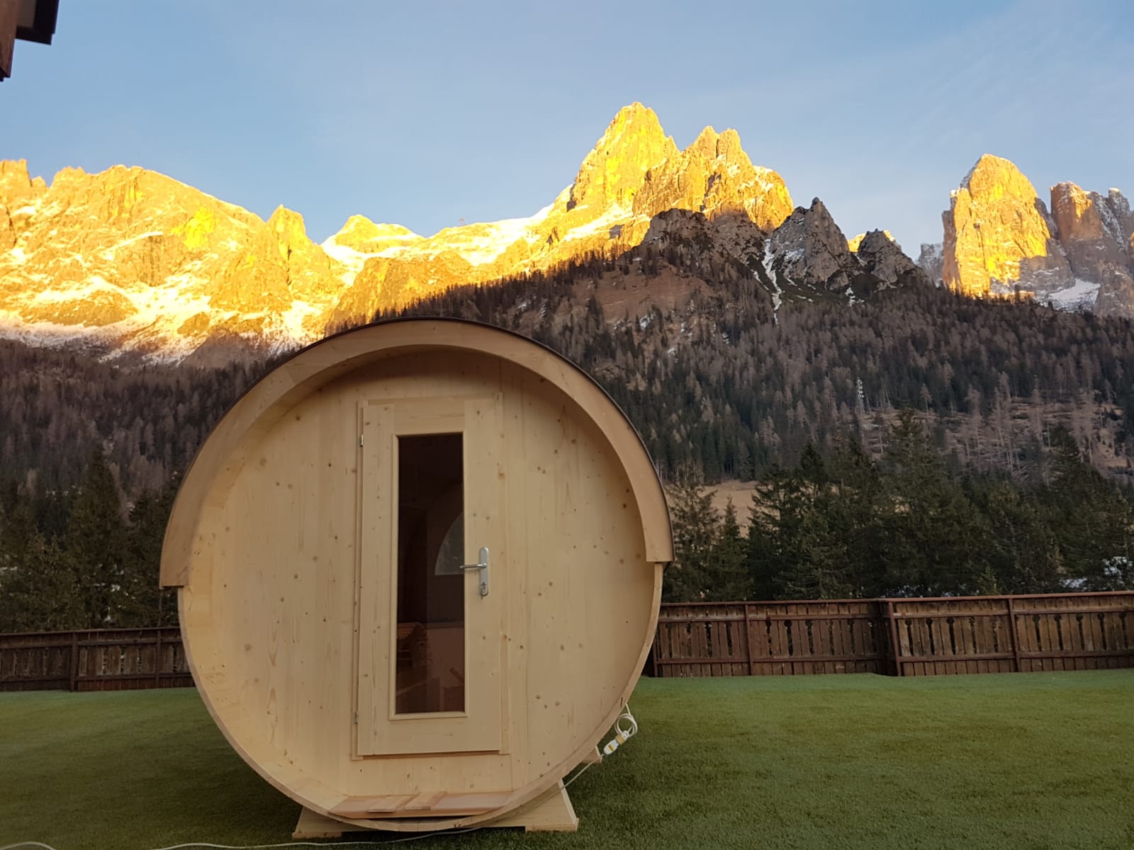 bagno di fieno senza finestre